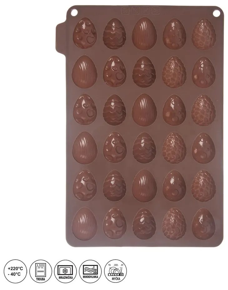 Formă de copt pentru praline din silicon 16x24 cm – Orion