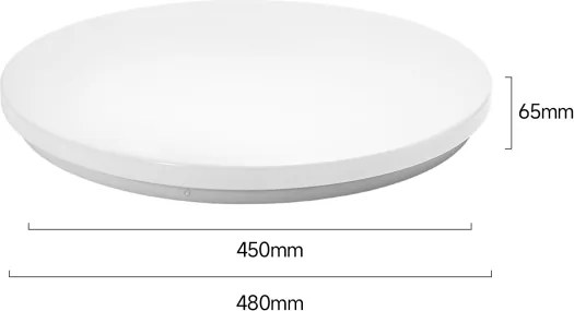 Plafonieră LED dimabilă Brilagi MILKY WAY LED/36W/230V 3000-6500K +telecomandă