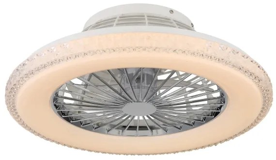 Ventilator LED dimabil de tavan Globo 03654 CORUSSO LED/40W/230V 3000-6500K + telecomandă