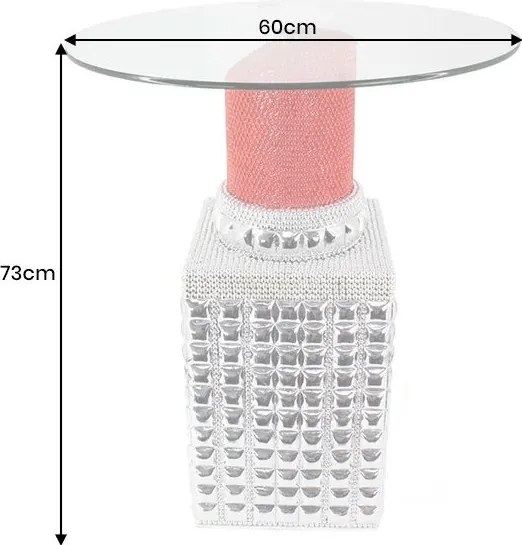 Masa bistro stil pop art modern LIPSTICK 75cm