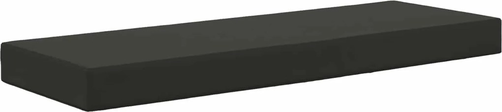 vidaXL Pernă pentru șezut Negru 115 x 40 x 8 cm 100% Polyester