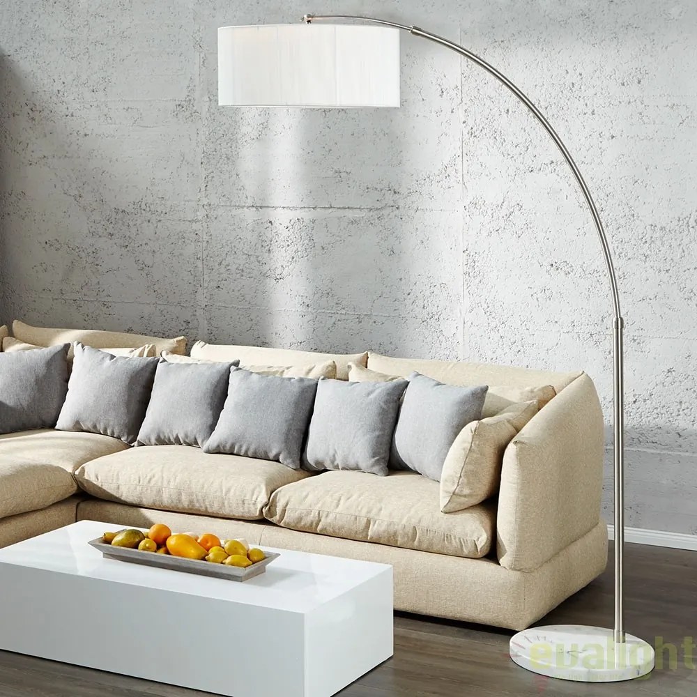 LAMPADAR / Lampa de podea pivotant Extenso alb A-20140 VC