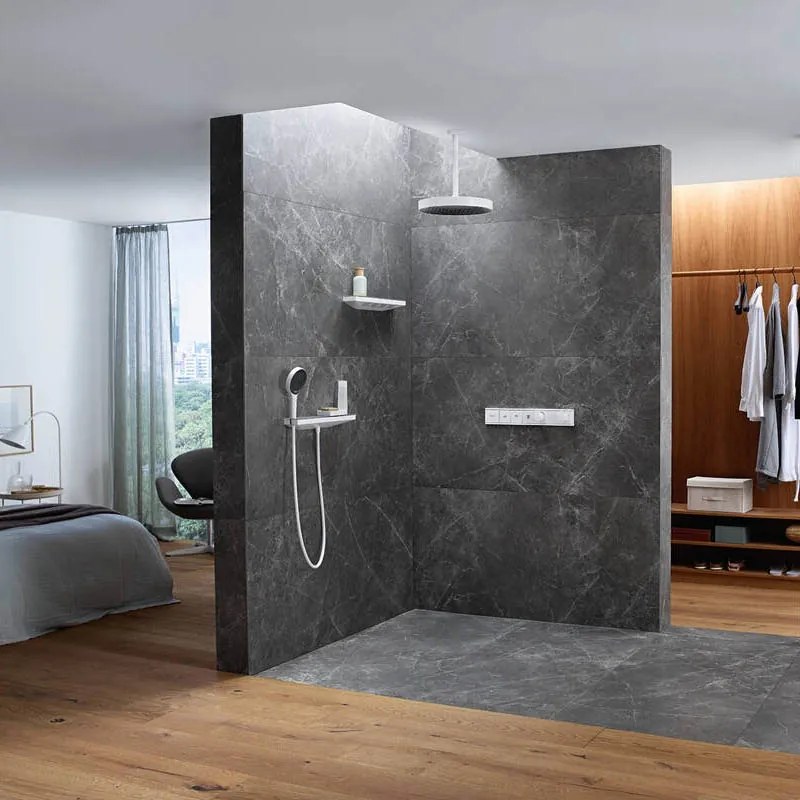 Palarie de dus Hansgrohe, Rainfinity 360, alb mat