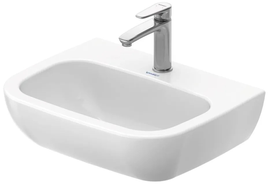 Duravit 23115500002 - Lavoar suspendat D-CODE 55 x 43 cm, din ceramică, alb lucios