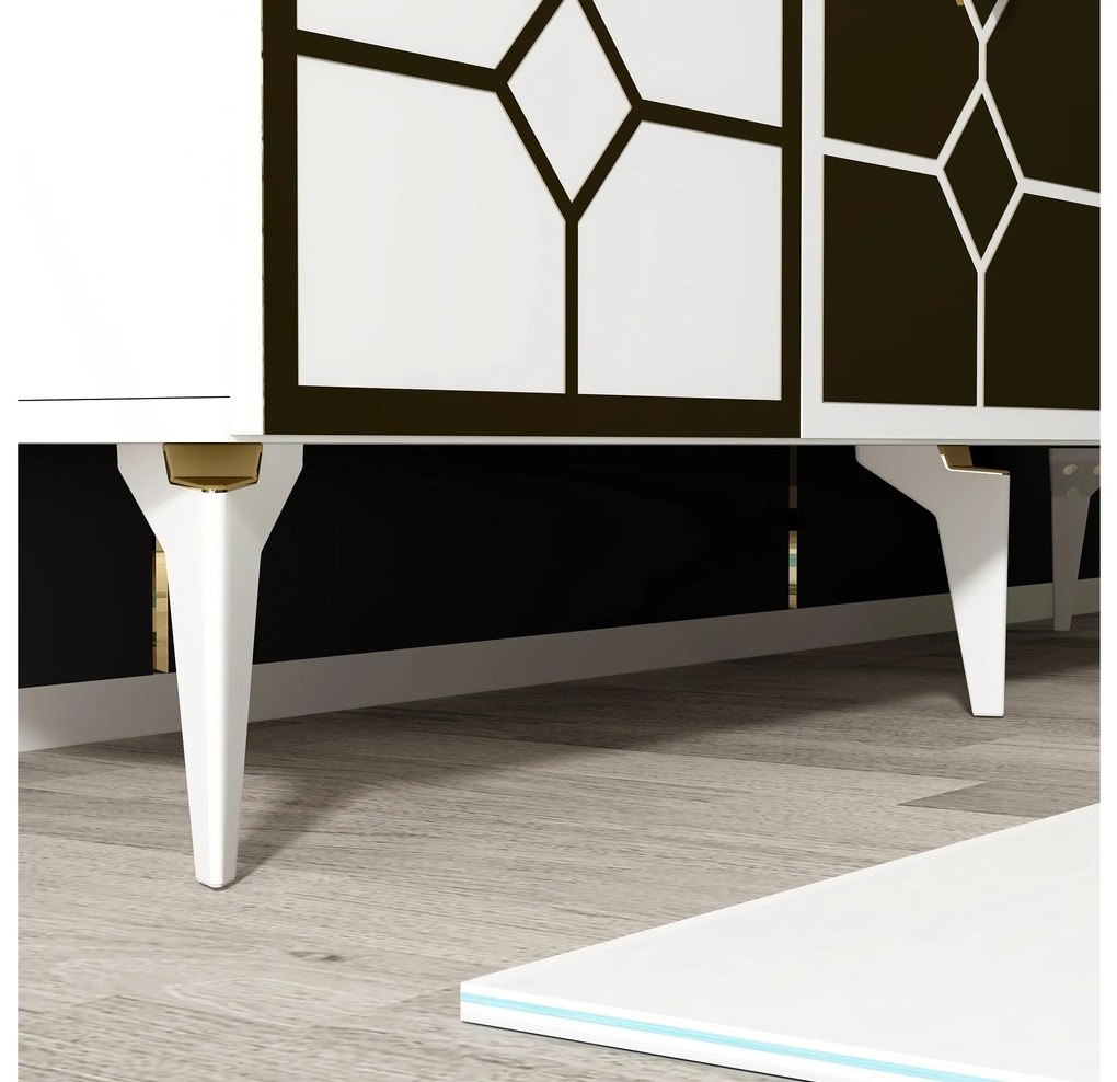 Dulap Kavesi 1 (alb + auriu) . 1093517