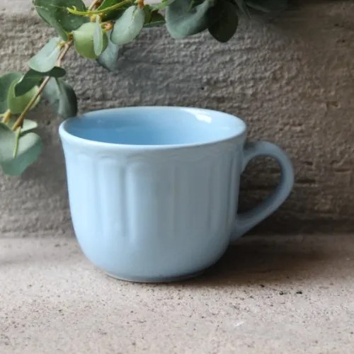 Cana Delicacy din ceramica bleu 9 cm