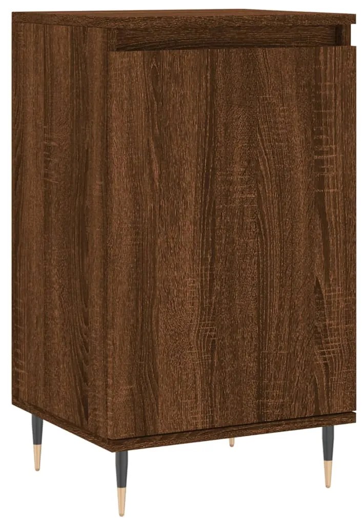 831050 vidaXL Dulap, stejar maro, 40x35x70 cm, lemn prelucrat