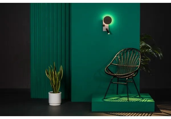 Veioză LED dimabilă de perete KLEE LED/10W/230V + LED/3W FARO 20066