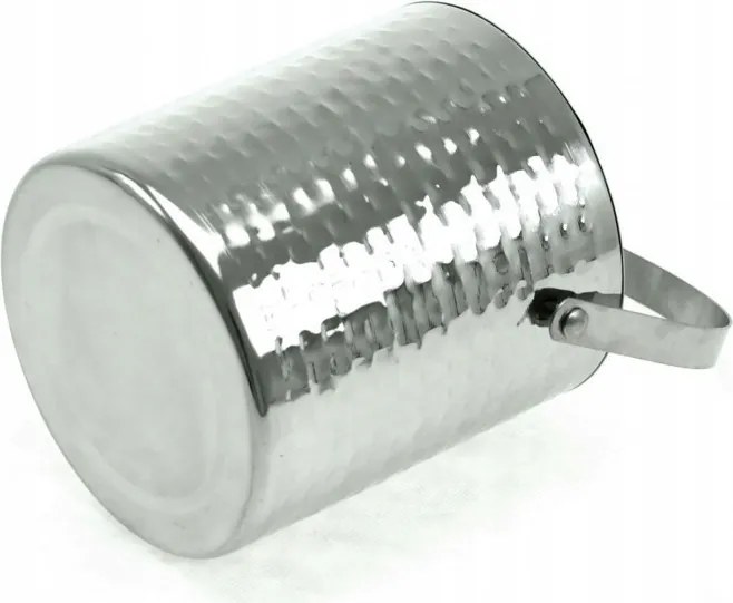 Frapiera pentru gheata Kinghoff KH 1503, 1,5 L, Exterior reliefat, Pereti dubli, Maner, Otel inoxidabil