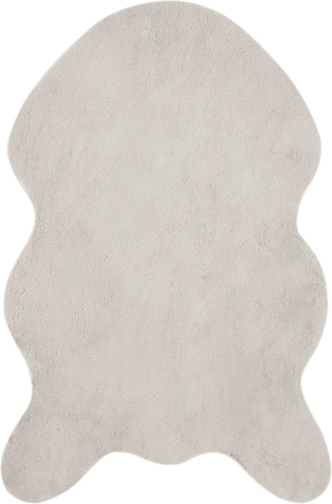 vidaXL Covor din de iepure sintetic antiderapant Olite Bej 60 x 90 cm