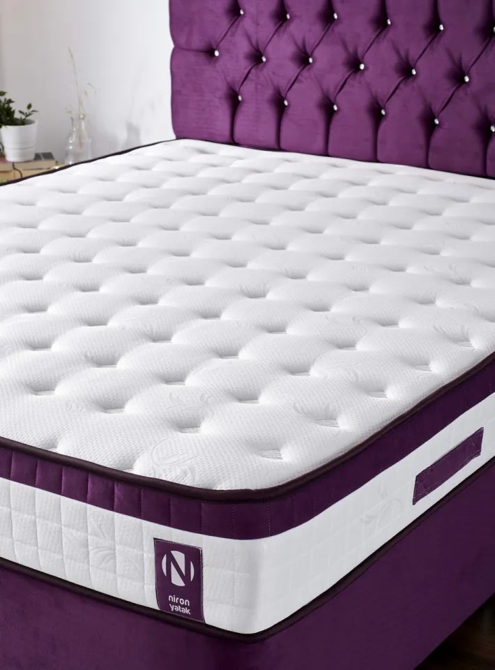 Saltea Ortopedica Purple, 180x200 cm, Topper Inclus