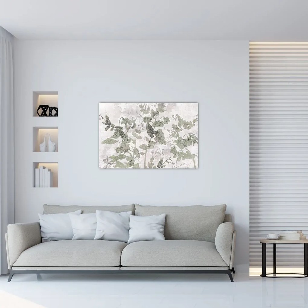 Tablou - Plante in ipsos (90x60 cm)