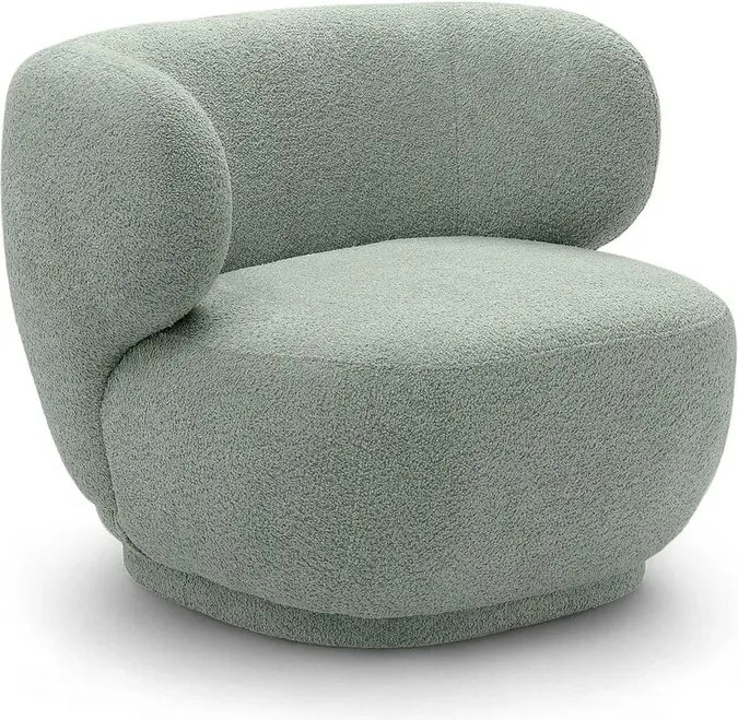 Fotoliu de relaxare Skindi - bouclé verde Catch Me 13