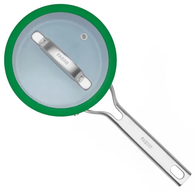 Oală cu capac/cu suprafață ceramică 1,3 l adecvată pentru plita cu inducție Meda 3.0 – FABINI