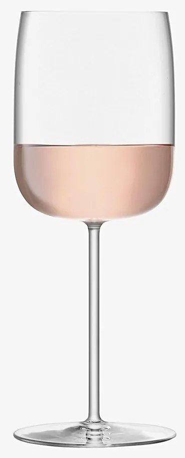 Pahare pentru vin Borough, 380 ml, transparente, set 4 buc - LSA International