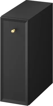 Cersanit S1022-007 - Dulap de baie suspendat MILLE 20x45 cm, negru mat