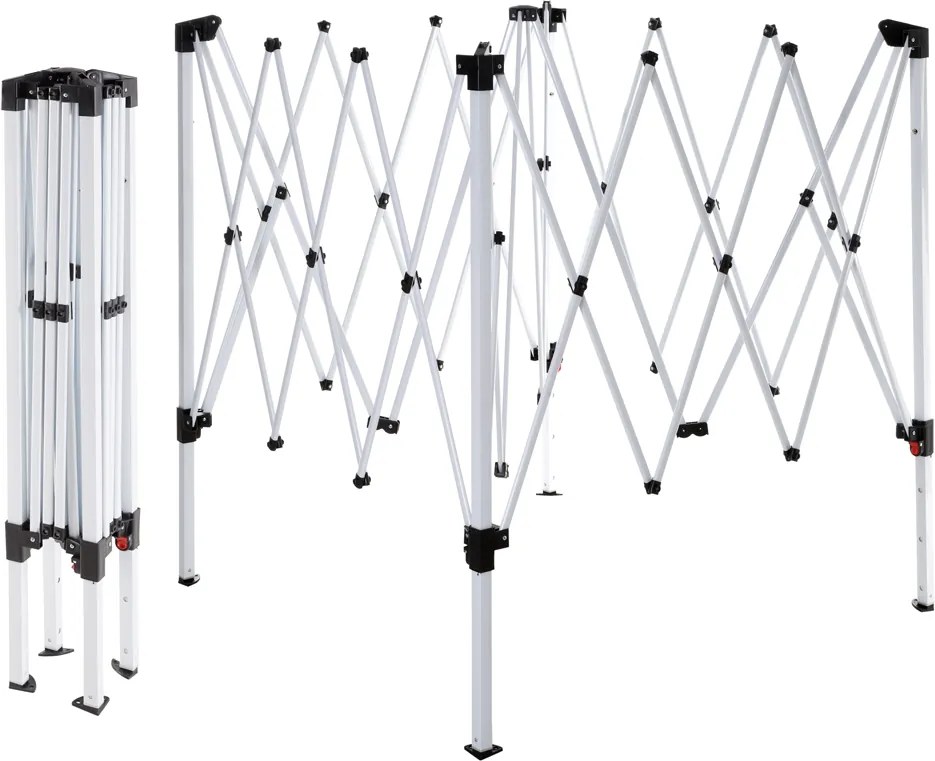 Cort de petrecere / pavilion CAPRI, 3x3m, antracit Casaria