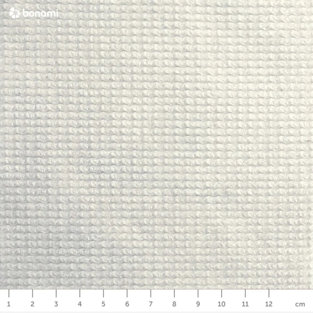 Canapea albă extensibilă/cu spațiu de depozitare cu tapițerie din catifea reiată 215 cm Bjork – Bonami Selection