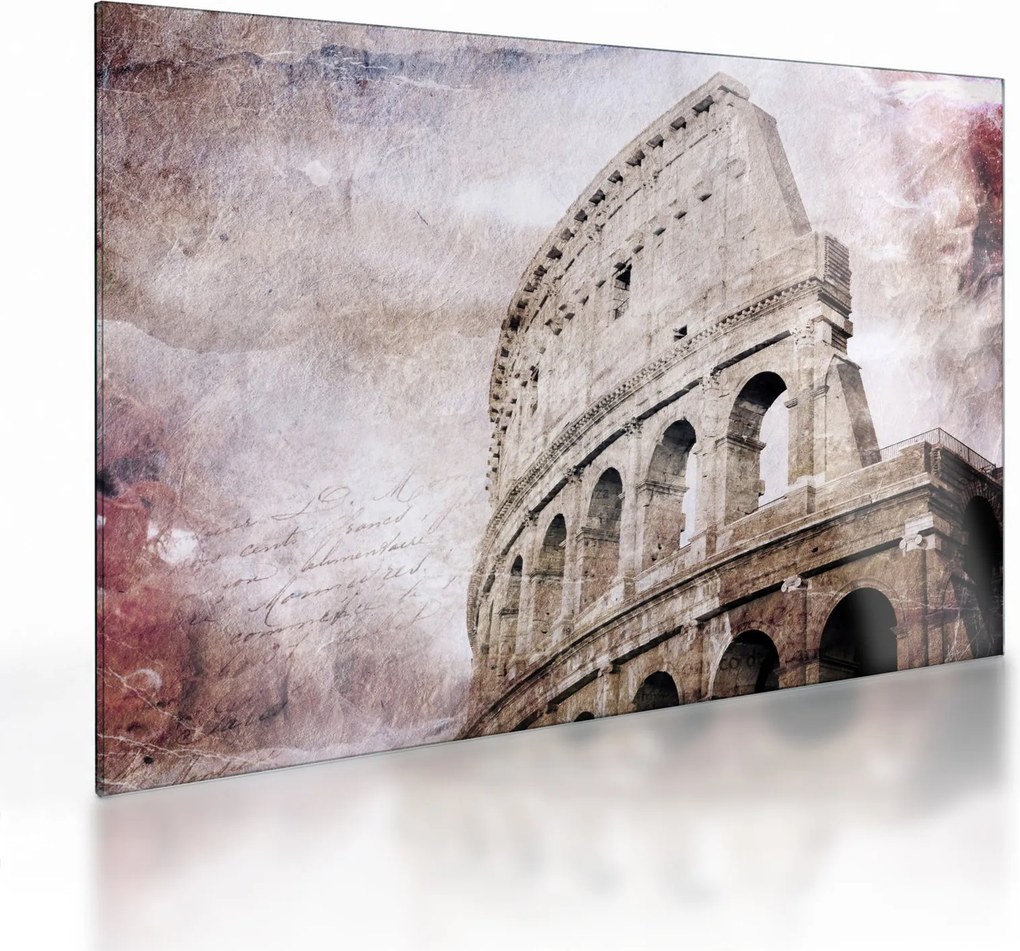 Tablou pe sticlă - Colosseum, Roma, Italia (70x50 cm)