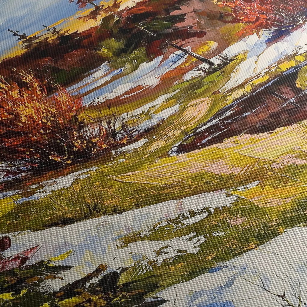 Tablou - Sosirea primăverii (90x60 cm)