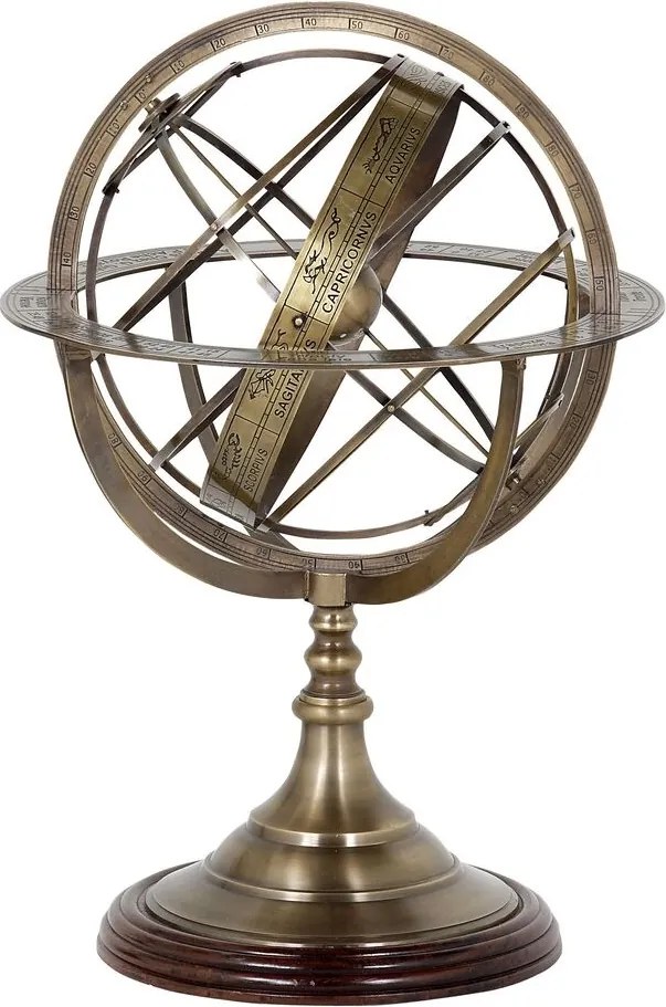 Obiect decorativ LUX Globe L, alama antica 103790 HZ