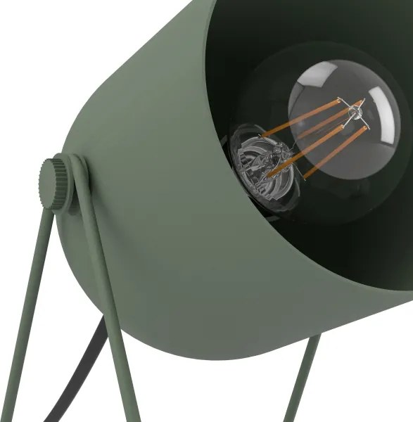 Eglo 44136 - Lampă de masă TILSTON 1xE14/8W/230V, verde