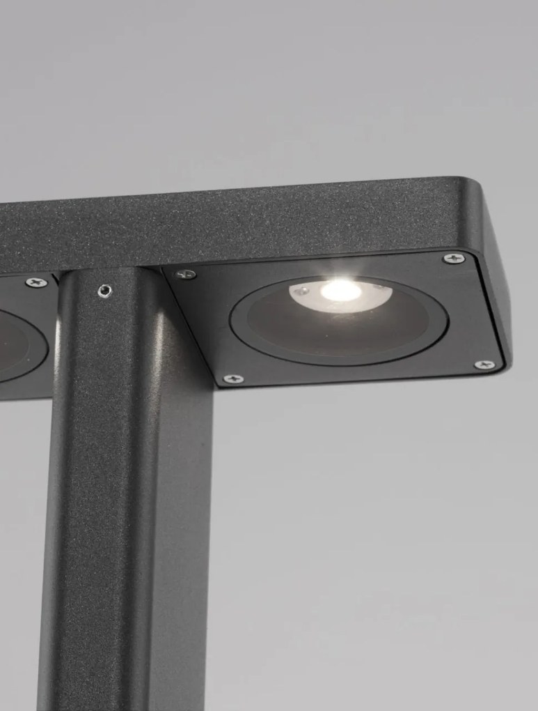 Stalp LED mediu pentru iluminat exterior IP65 POET