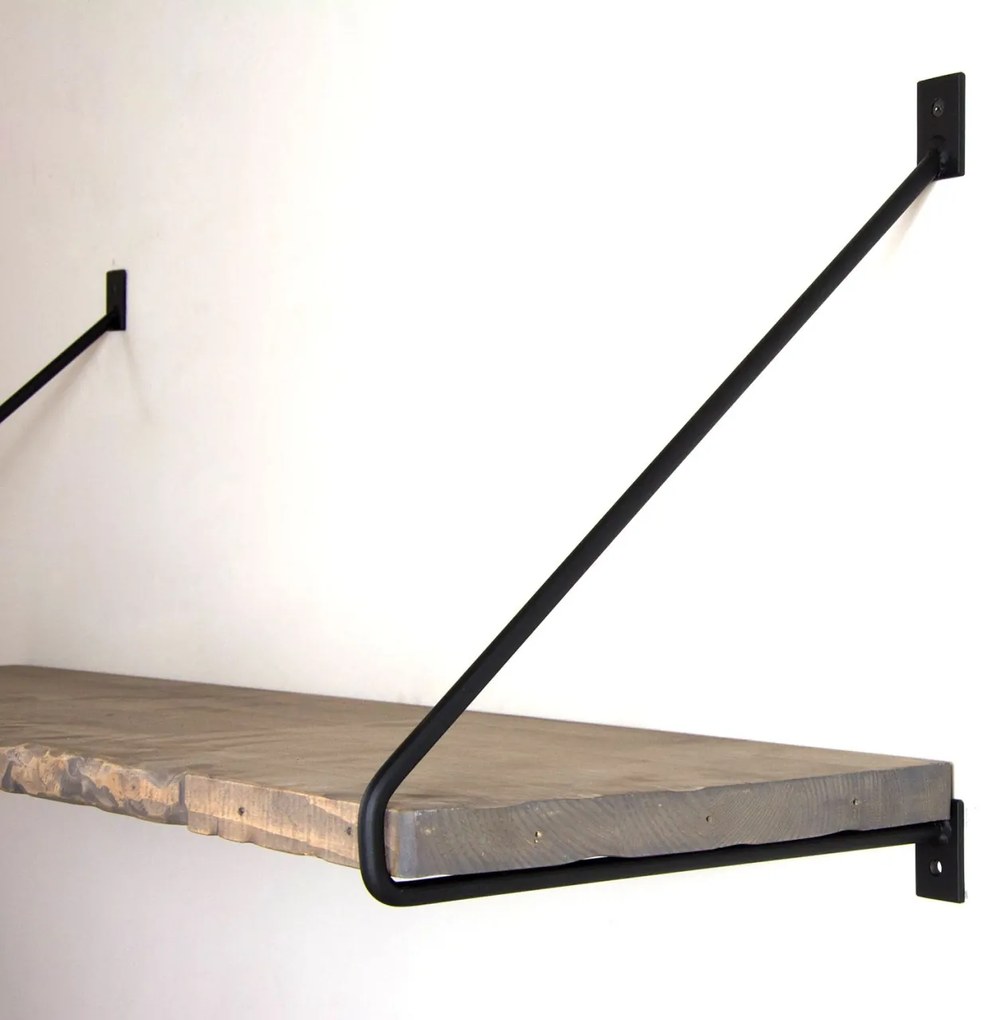 Raft din lemn Wr038 Nuc 60x20x14 cm