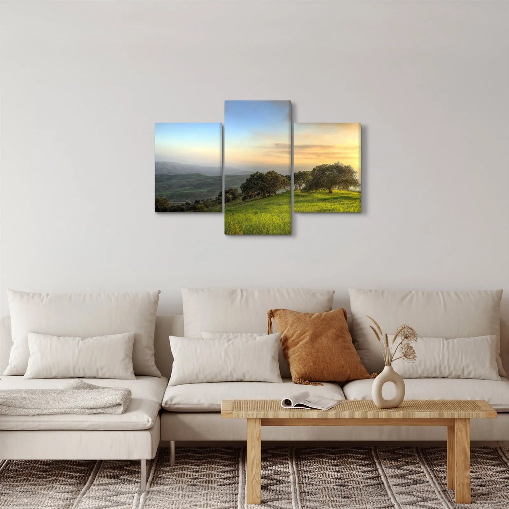 Tablou - Privire de pe deal (90x60 cm)