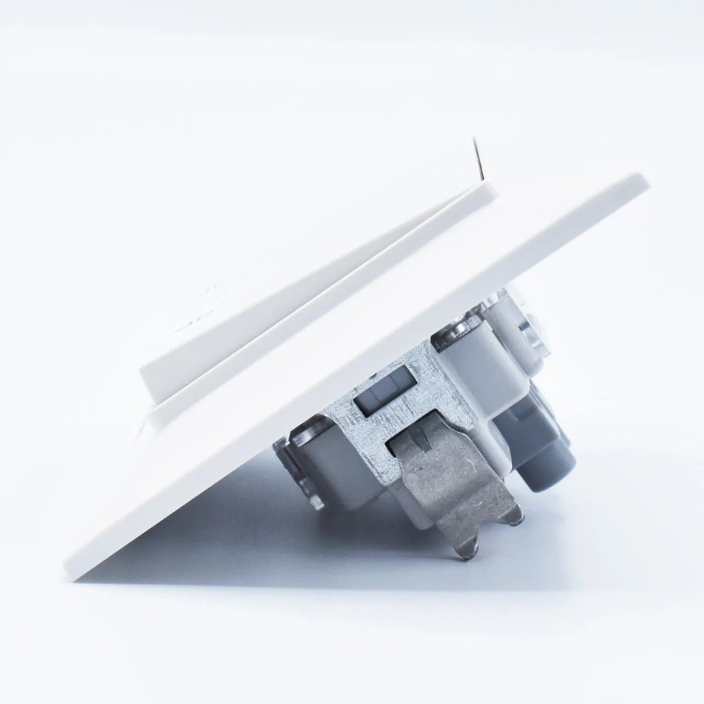 Intrerupator dublu alternativ 10A, IP20, Alb, Panasonic Arkedia Slim