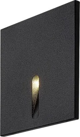 Spot LED incastrabil iluminat ambiental IP54 Boven negru