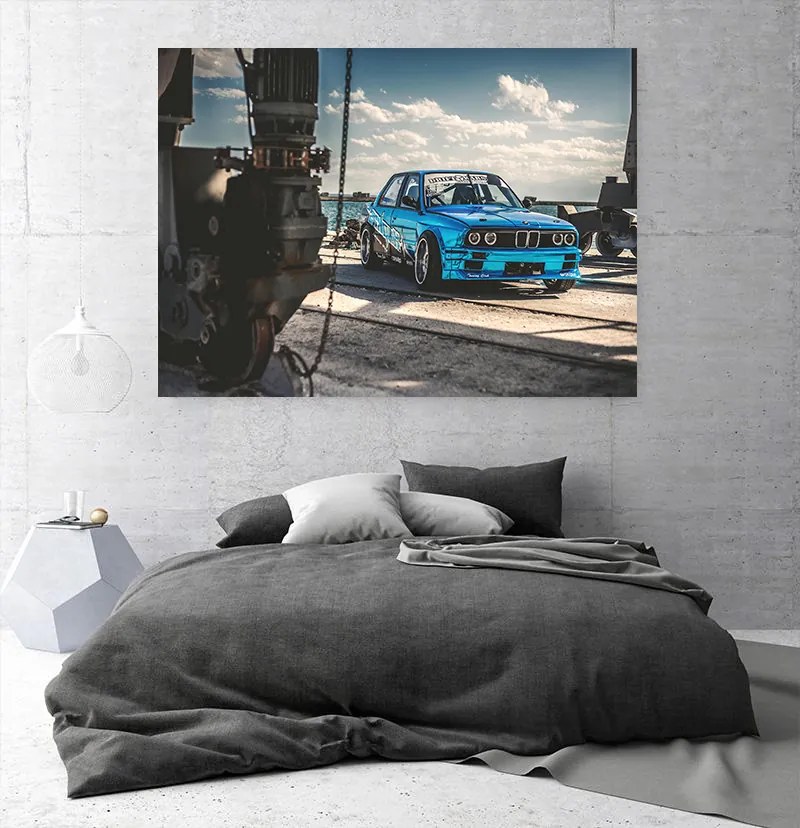 Tablou canvas BMW E30 120x80 cm