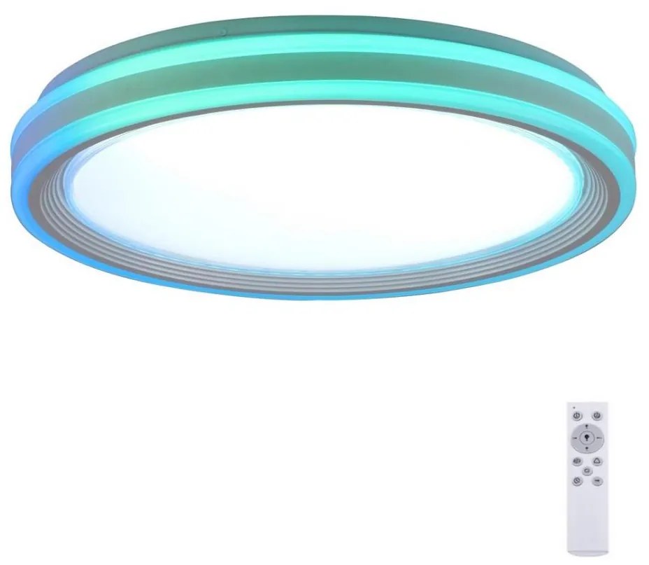Leuchten Direkt 15154-16-LED RGB Plafonieră EDGING 39W/230V dimabilă + DO