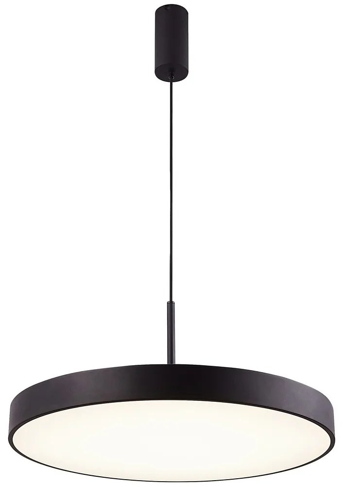 Azzardo AZ5088 - Lustră LED dimabilă pe cablu MARCELLO LED/30W/230V negru + + telecomandă