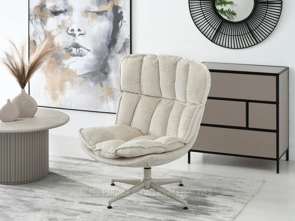 Fotoliu Jaspier (bej + crem). Promo -8%. 1110118