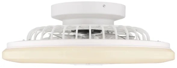 Plafonieră LED dimabilă cu ventilator Globo 03628 LED/30W/230V + telecomandă