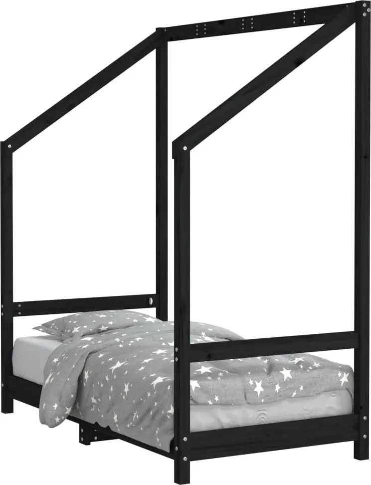 vidaXL Cadru de pat pentru copii, 70x140 cm, lemn masiv de pin