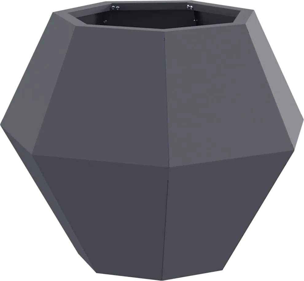 vidaXL Jardinieră Antracit 50 x 50 x 40 cm Oțel