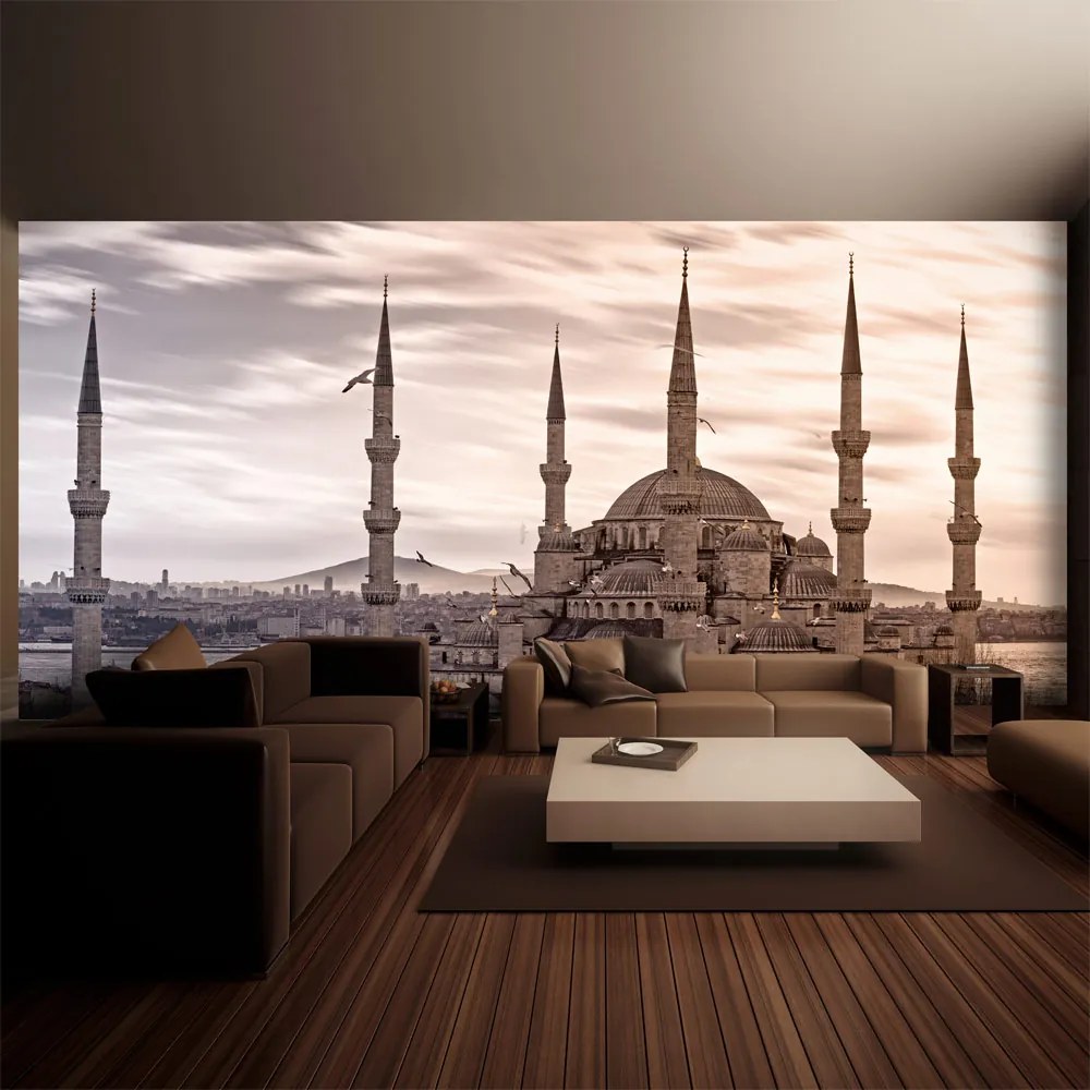 Fototapet Bimago - Blue Mosque - Istanbul + Adeziv gratuit 550x270 cm,