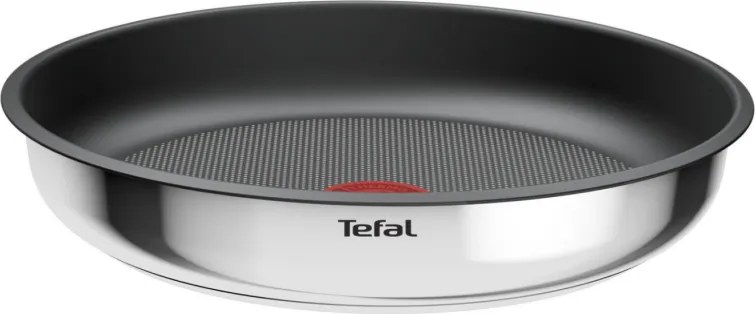 Set de tigaii si cratite Tefal L881S504, 5 piese, Otel inoxidabil, Acoperire antiaderenta din titan, Rezistente la cuptor pana la 250°C, Maner detasabil, Inductie, Argintiu