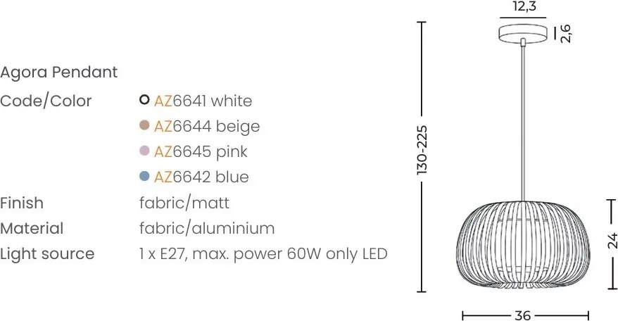 Lustra camera copii AGORA roz