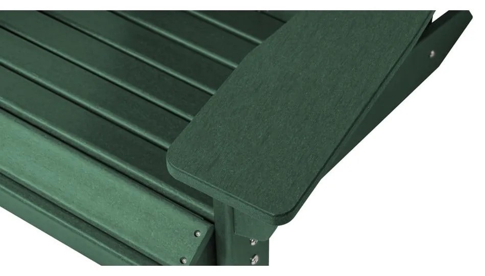 Fotoliu de grădină verde din plastic Adirondack – Bonami Selection