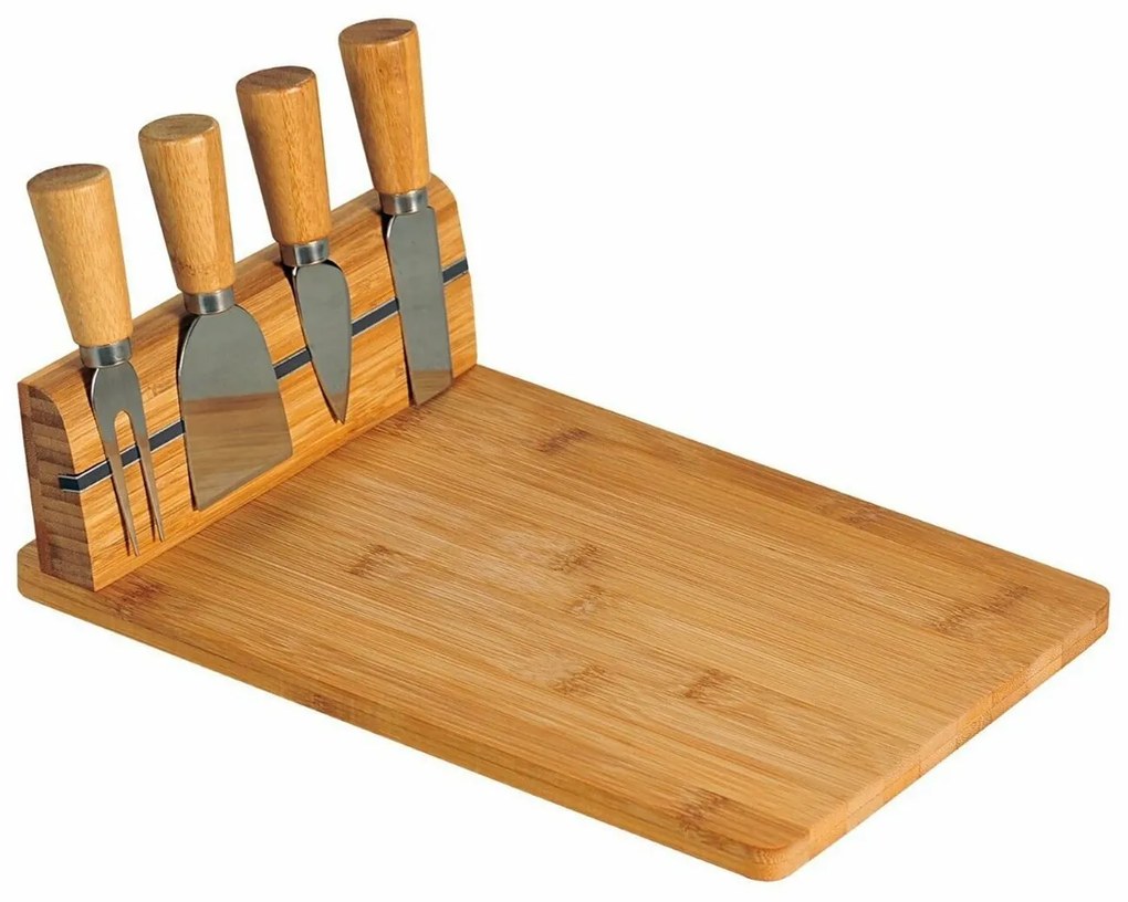 Kesper 58641 Tăietor de brânză cu 4 tacâmuri, 30 x20 x 8 cm
