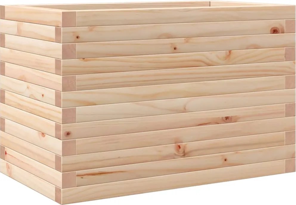 vidaXL Jardinieră de grădină, 70x40x45,5 cm, lemn masiv de pin