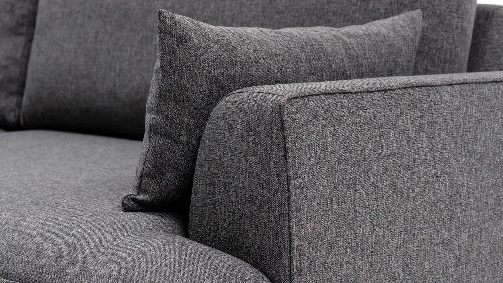 Canapea de colț Felix Extra Soft Corner Sofa Left - Dark Grey