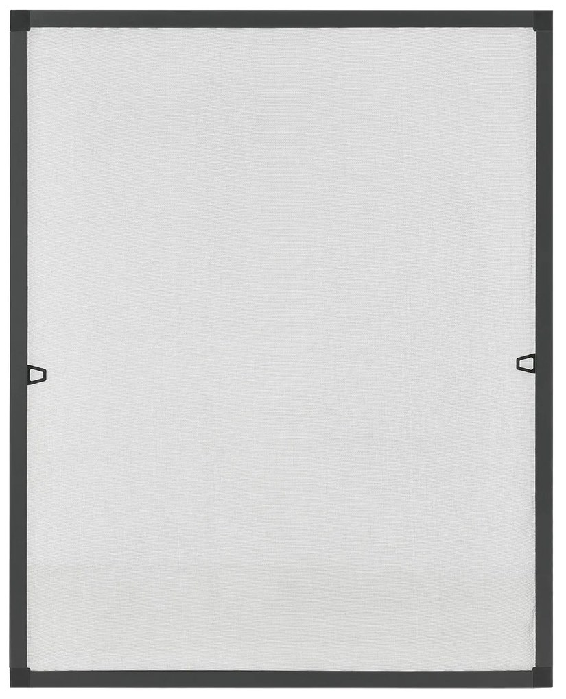 Plasã de tântari cu cadru din aluminiu 110 x 130 cm gri antracit