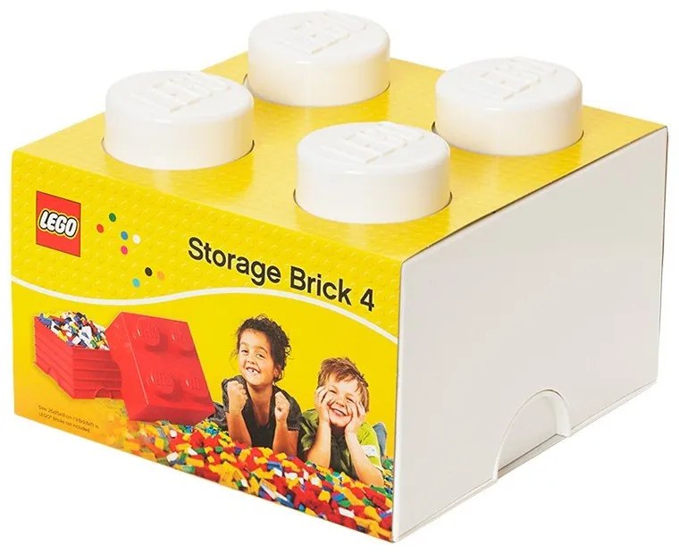 Cutie depozitare LEGO®, alb