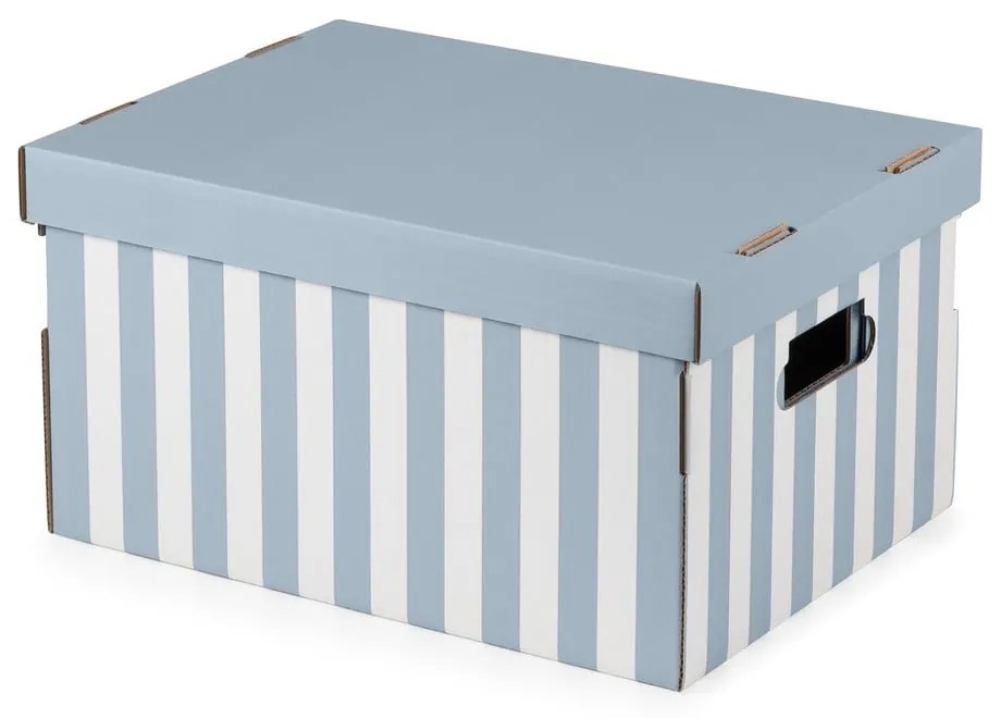 Cutii de depozitare din carton cu capac 2 buc. Stripes – Compactor