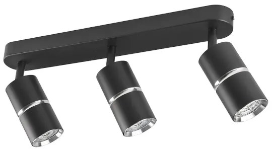 Spot BAMBOO 3xGU10/10W/230V negru