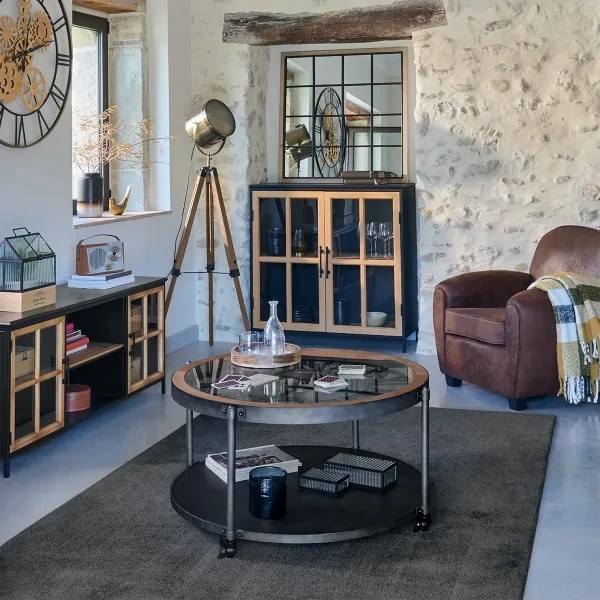 Lampadar Atmosphera EBOR 1xE27/25W/230V pin/alamă